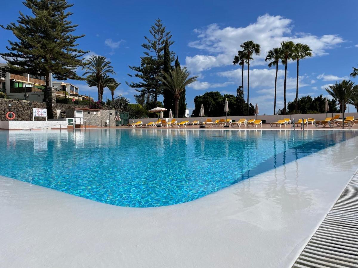 Ocean View House En San Agustin Con Piscina Apartment San Bartolome Bagian luar foto