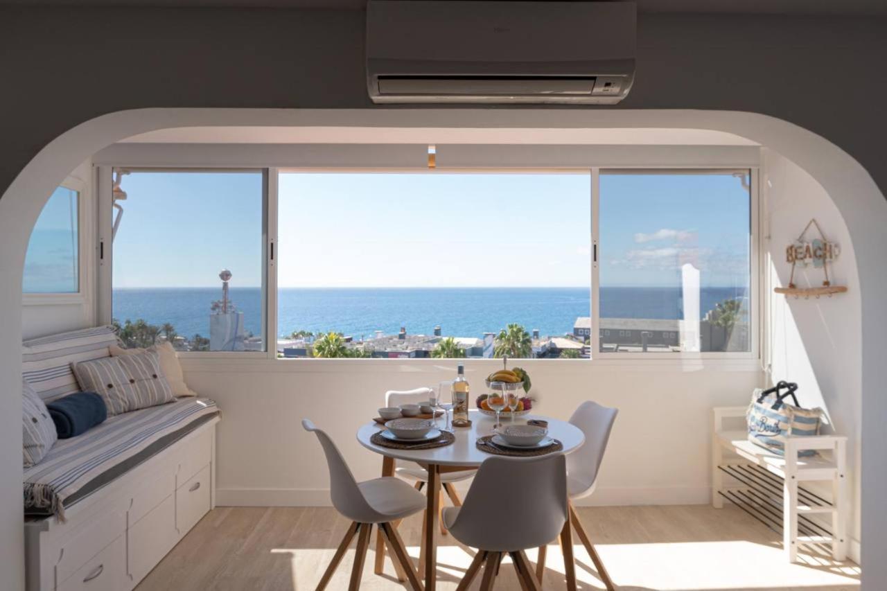 Ocean View House En San Agustin Con Piscina Apartment San Bartolome Bagian luar foto